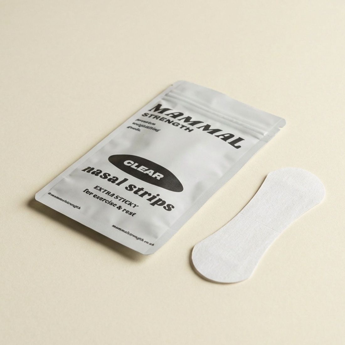 Mammal Nasal Strips - Performance Breathing Support (30 Pack) - Exercise & Rest