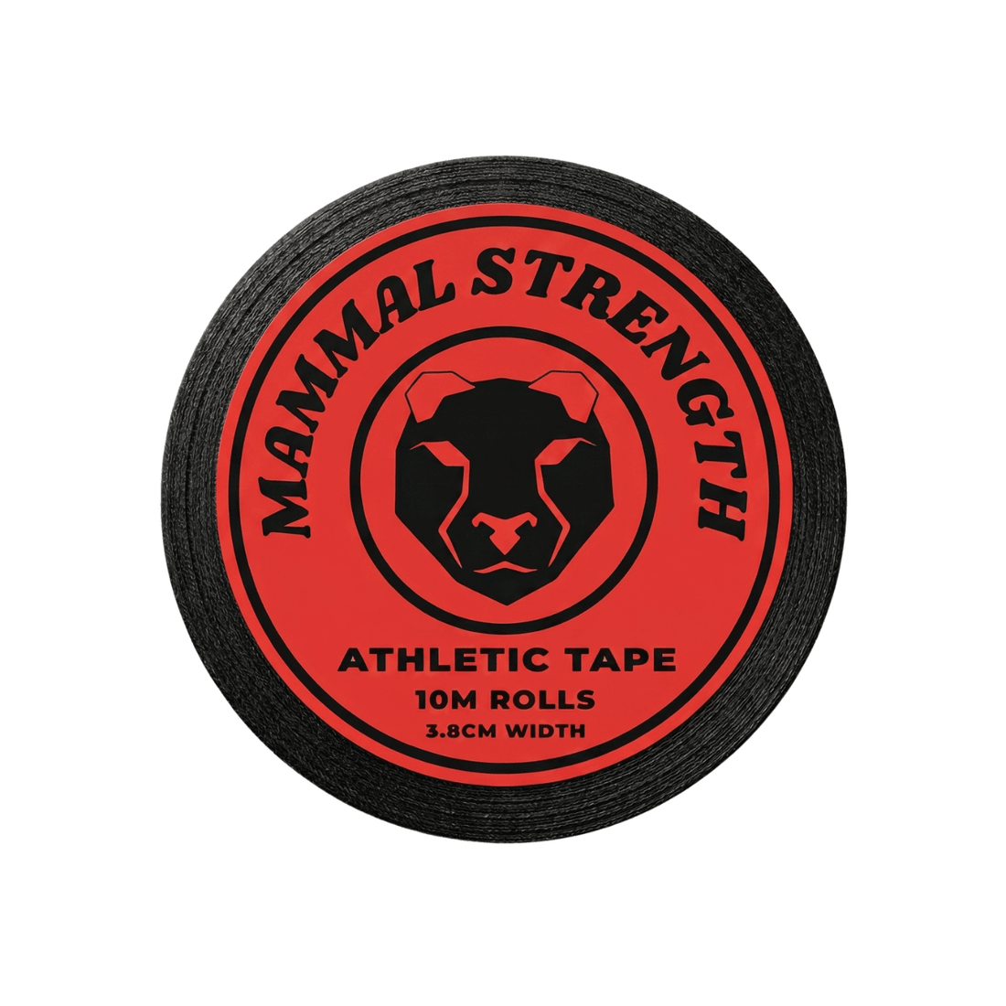 Athletic Sports Tape - Zinc Oxide Rayon Tape 10M x 3.8cm - Mammal Strength
