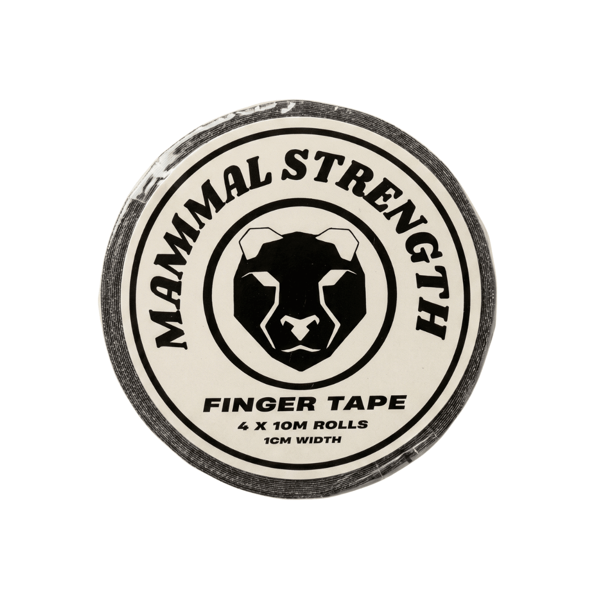 Mammal Finger Tape zinc oxide 4-pack 10M x 1cm, main product shot