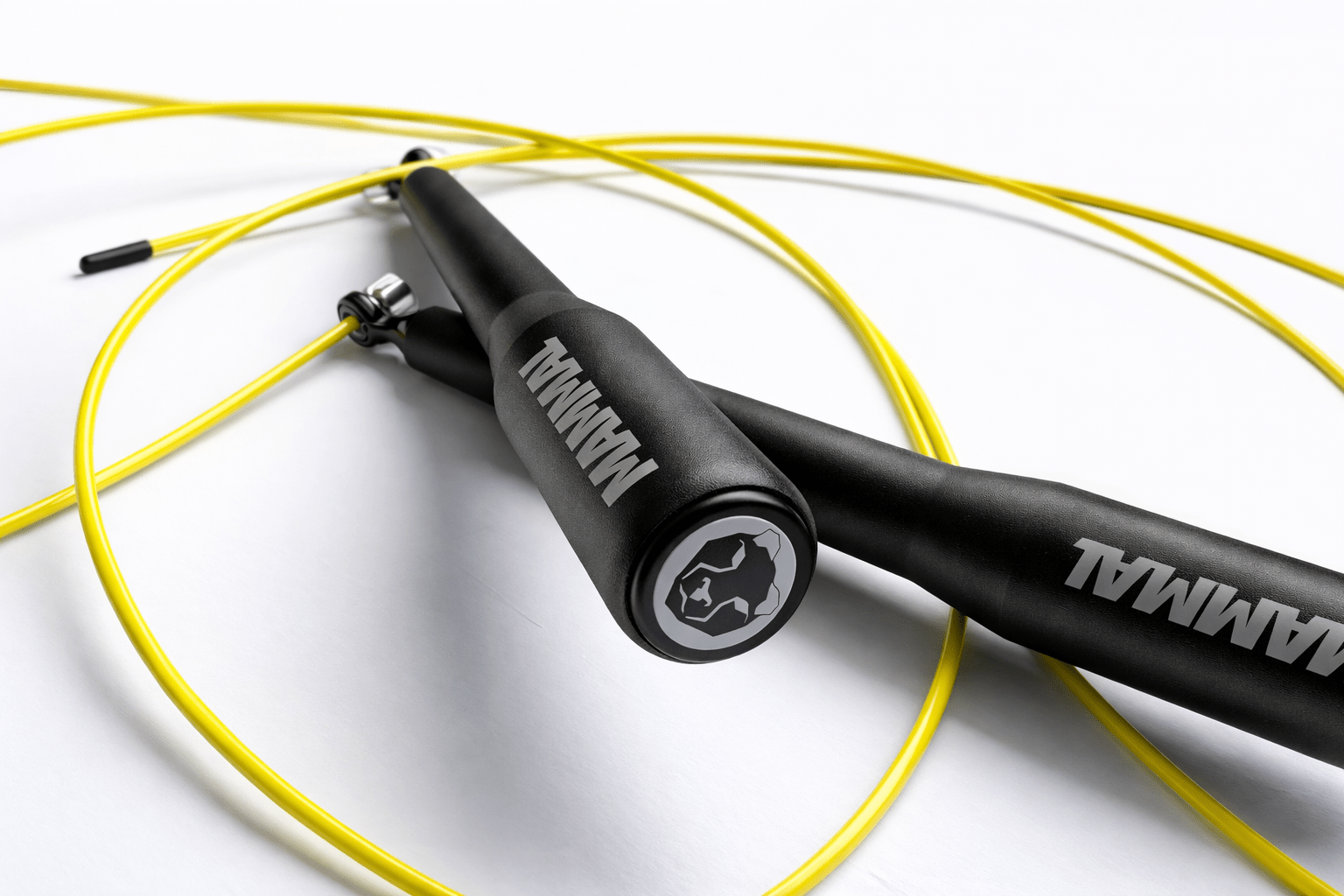 Mammal Speed Skipping Rope ball bearing handle close-up detail