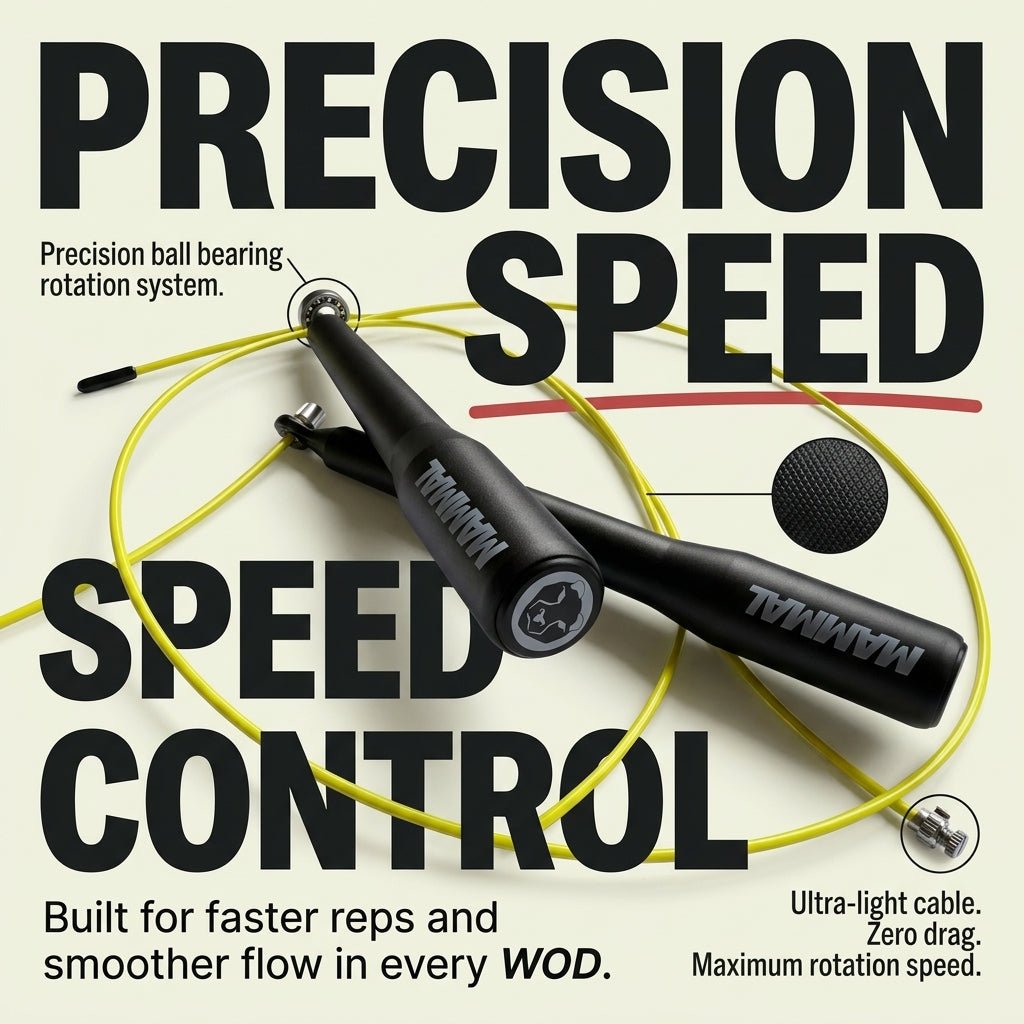 Mammal Speed Skipping Rope in use during a training session