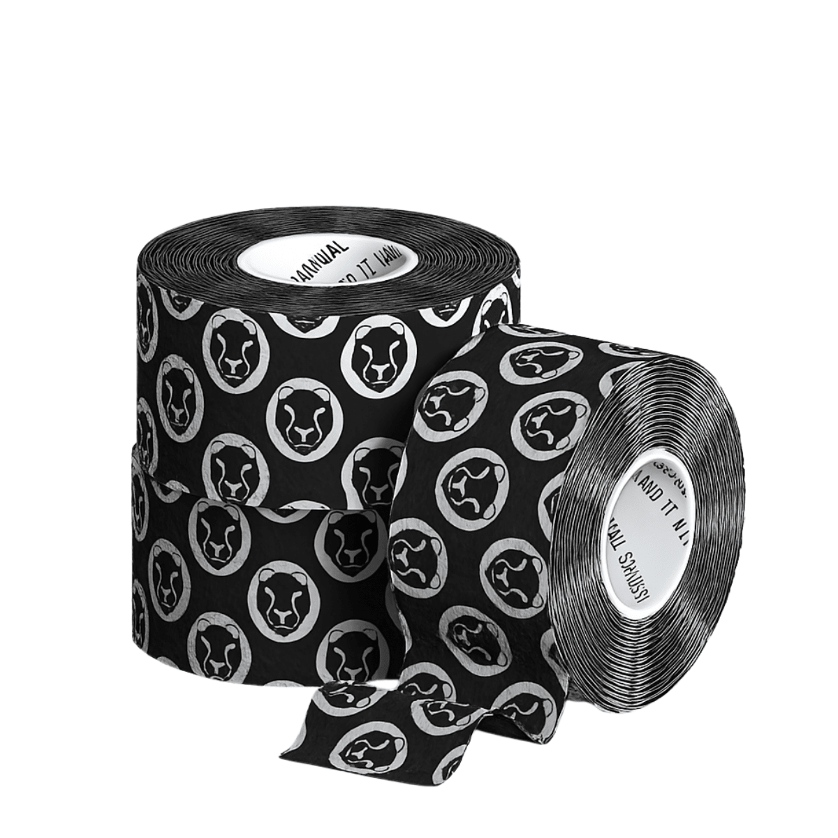 Mammal Tape 5 - Metre Rolls - Thumb & Weightlifting Tape (3 - Pack / Black / 2.0 Spec) - Mammal Strength