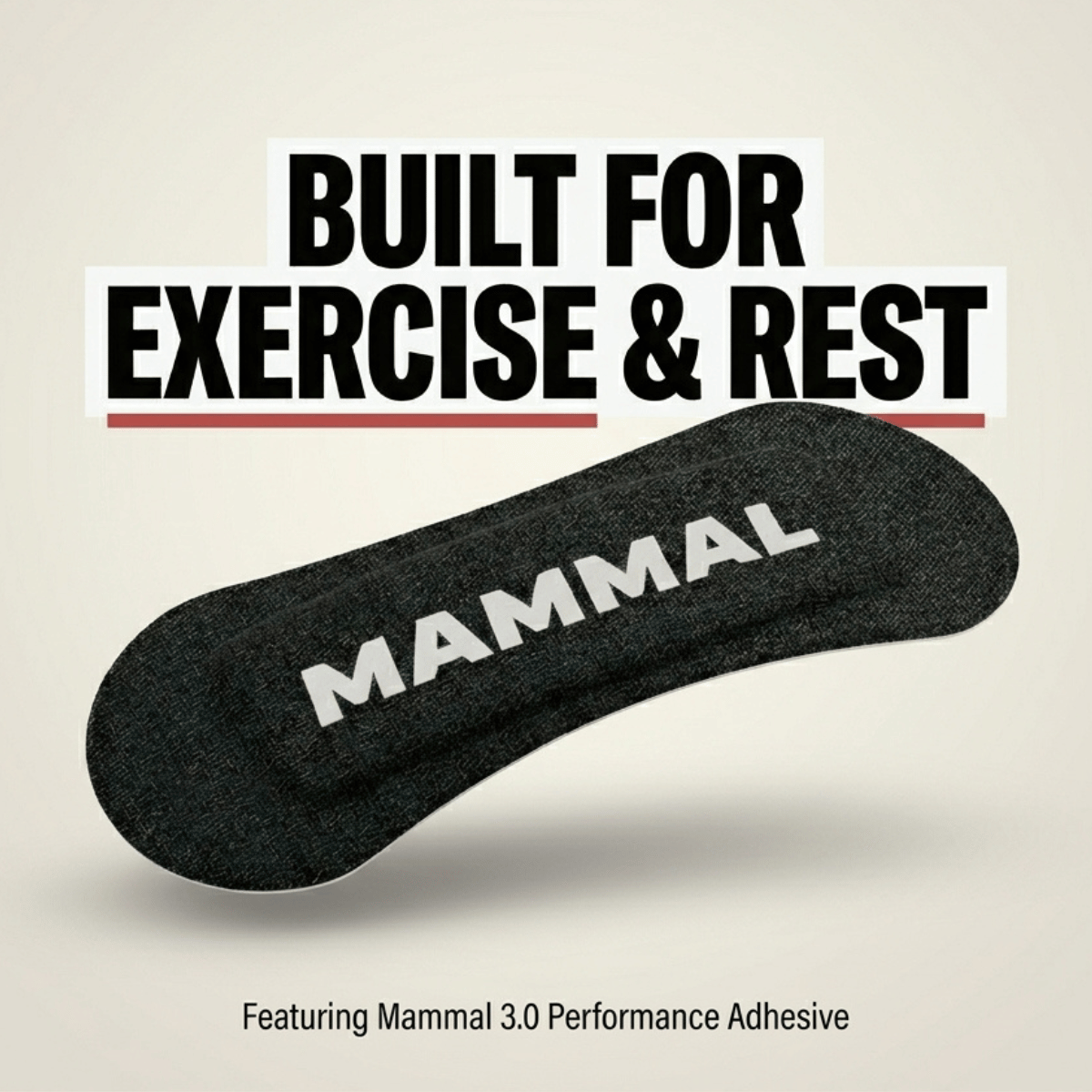 Mammal Nasal Tape Strips - Performance Breathing Support (30 Pack) - Exercise & Rest - Mammal Strength