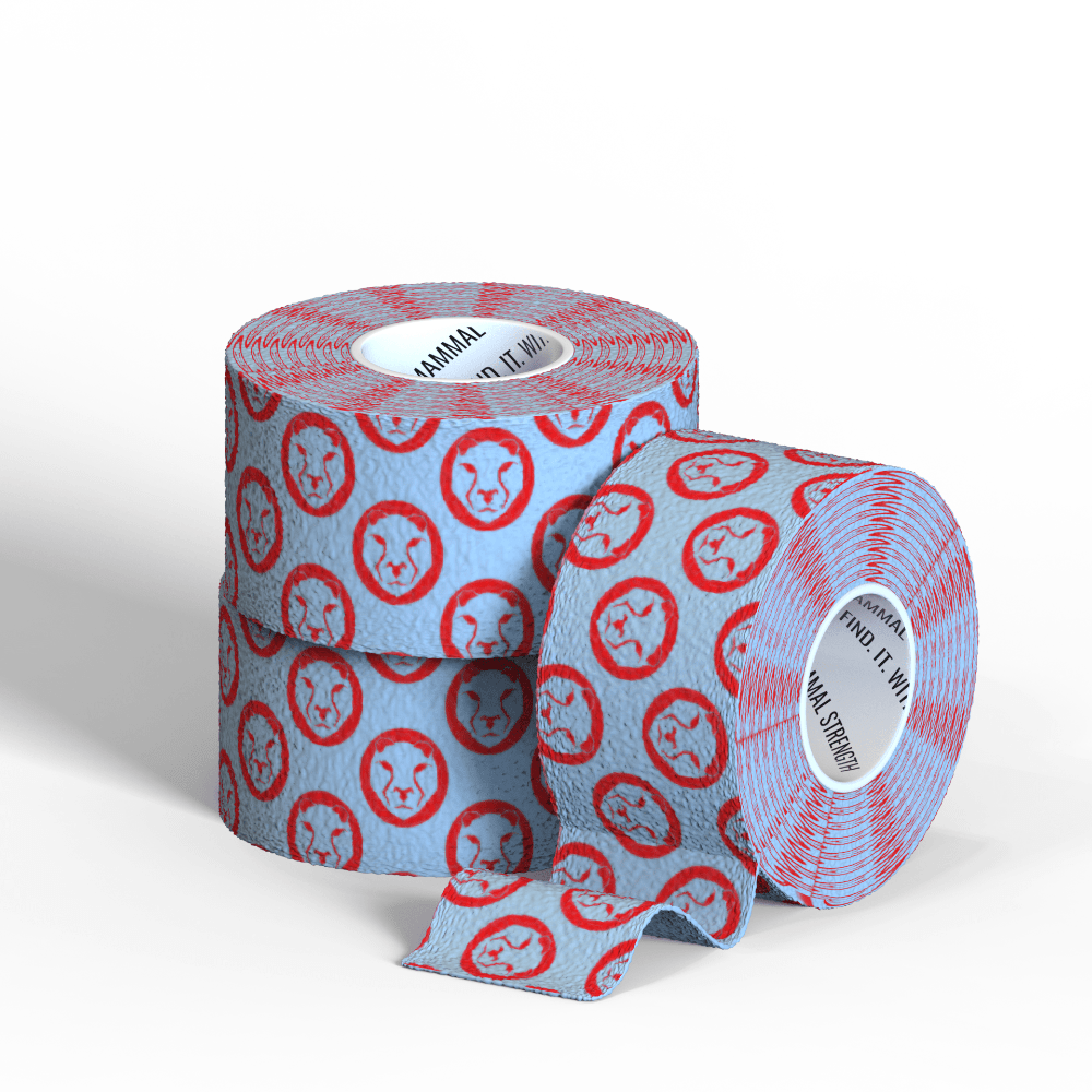 Mammal Tape - 7 - Metre - Spec 2.0 - Blue/Red - per roll (wholesale) - Mammal Strength