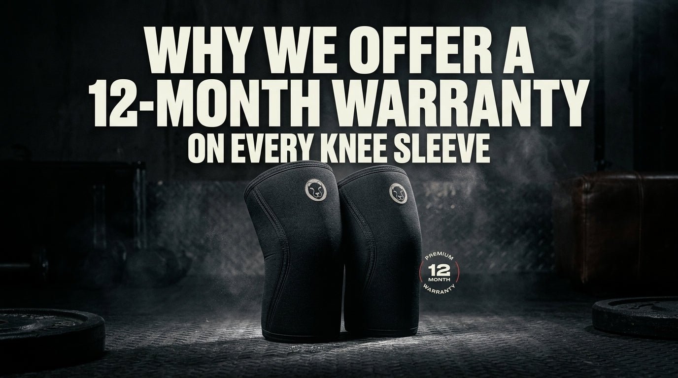 Why We Offer a 12-Month Warranty on Every Knee Sleeve - Mammal Strength 