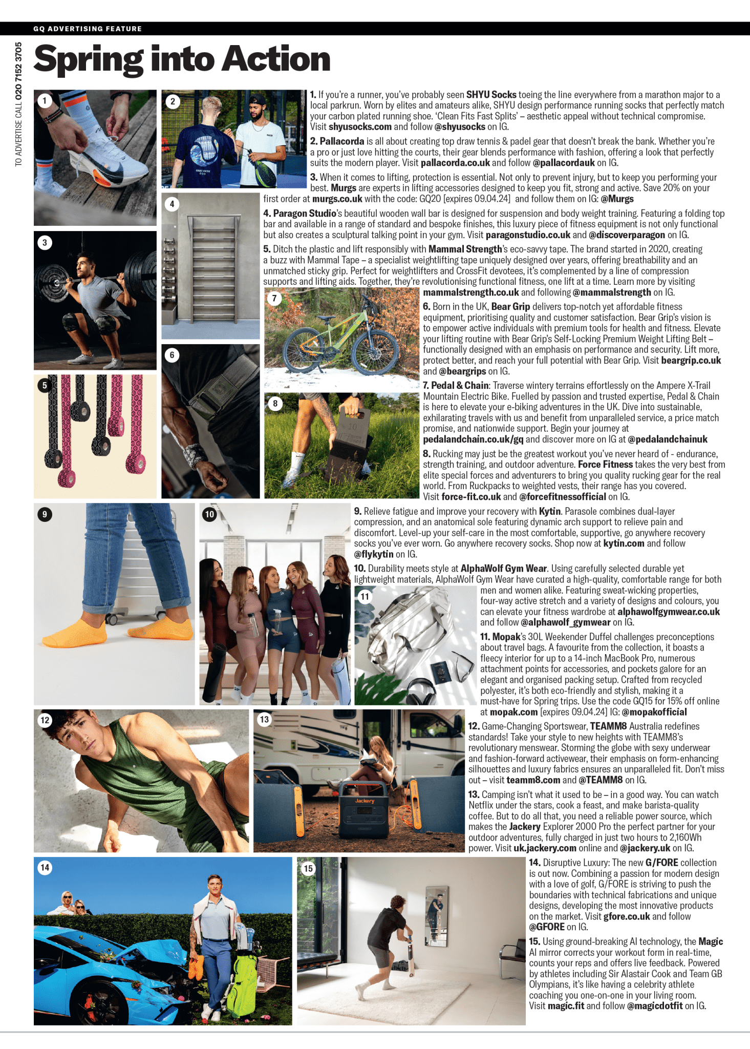 GQ x Mammal Strength | March Issue - Mammal Strength