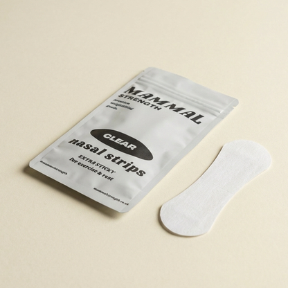 Mammal Nasal Strips - Performance Breathing Support (30 Pack) - Exercise &amp; Rest