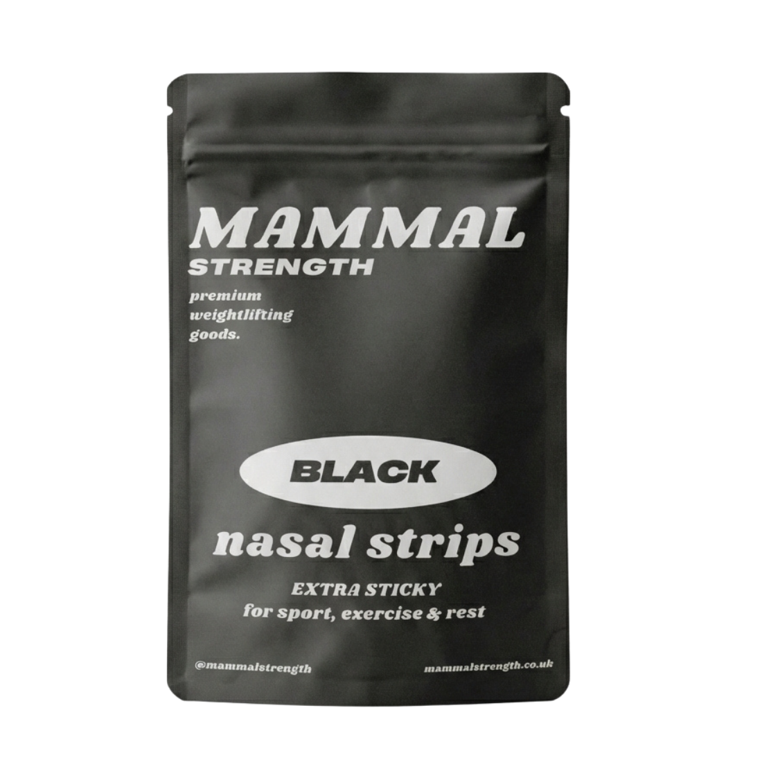 Mammal Nasal Strips - Performance Breathing Support (30 Pack) - Exercise &amp; Rest