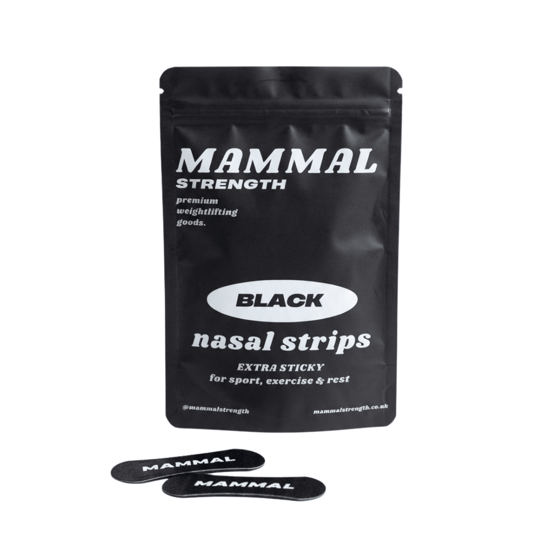 Mammal Nasal Tape Strips - Performance Breathing Support (30 Pack) - Exercise &amp; Rest - Mammal Strength