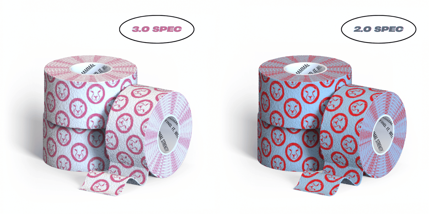 GYM OFFER - New and existing - 48 Rolls New Edition Mammal Tape 7M (2.0/3.0 Spec)