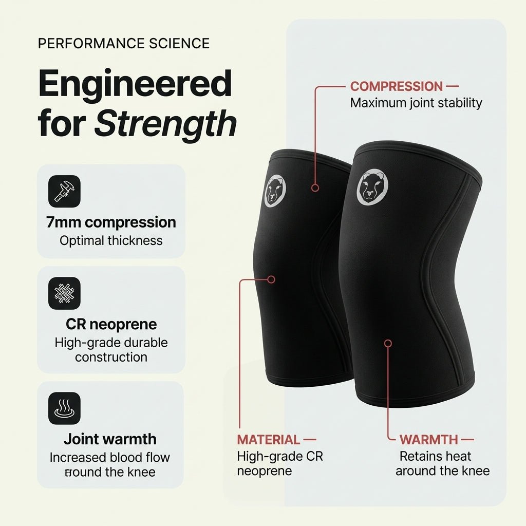 Mammal V3 7mm Knee Sleeves - Mammal Strength