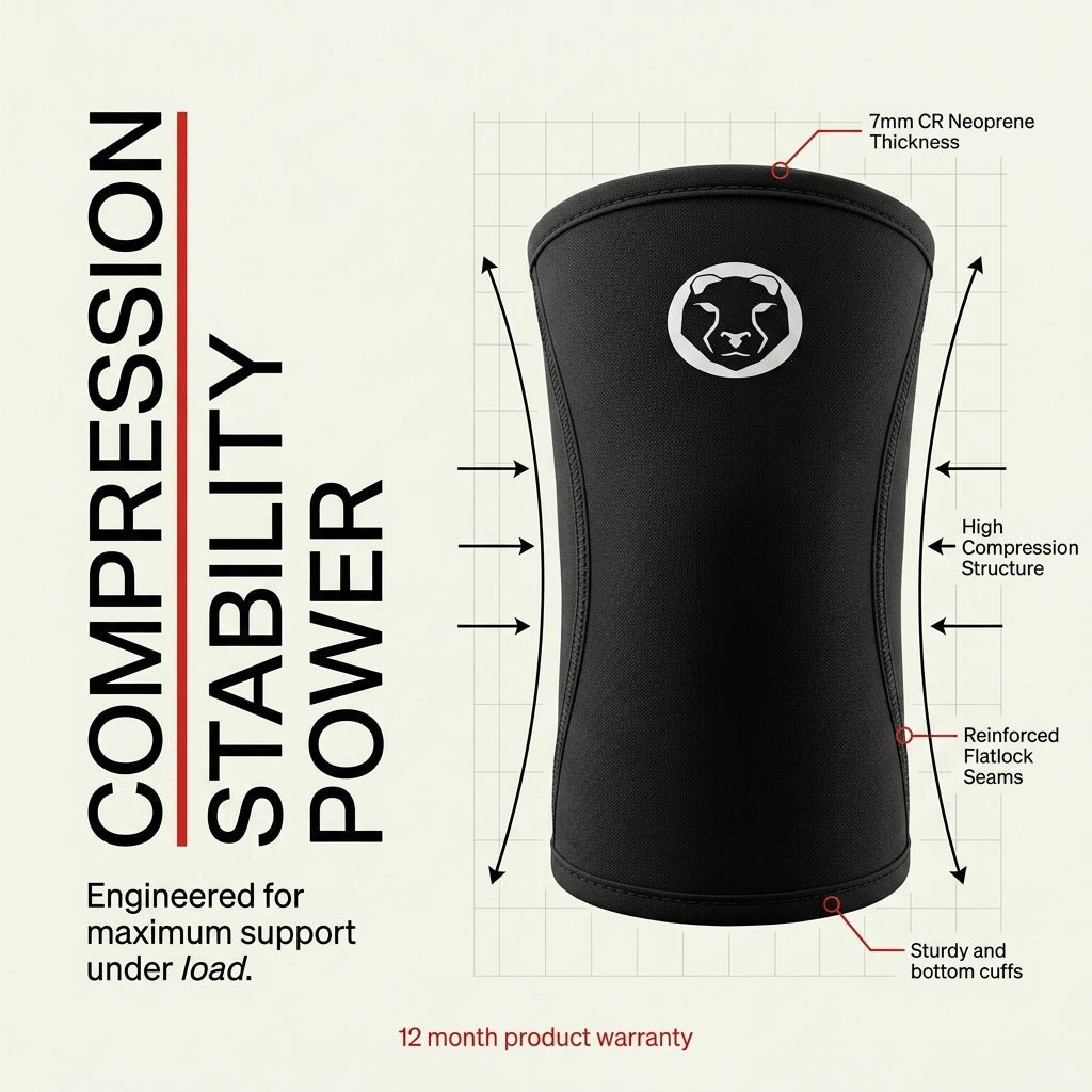 Mammal V3 7mm Knee Sleeves - Mammal Strength