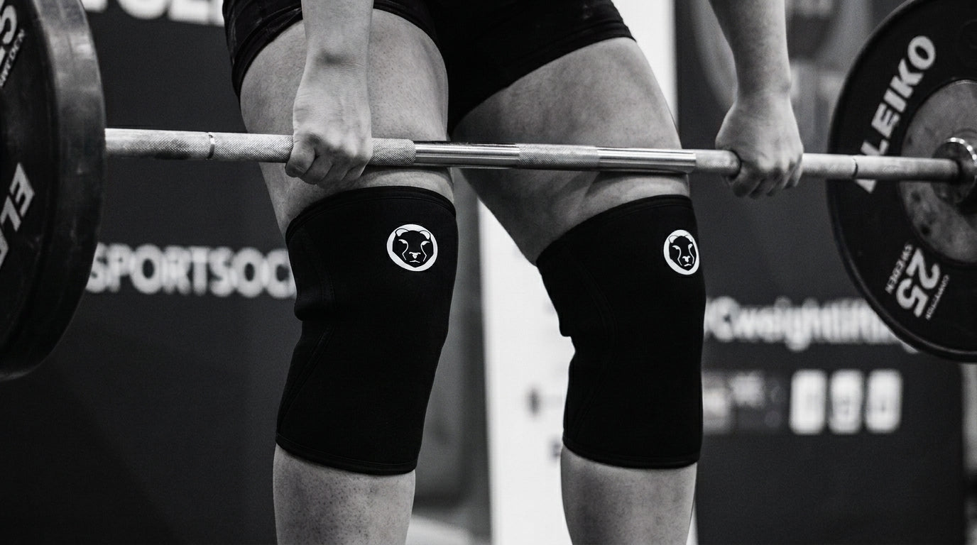 V3 sleeve bundle with 7mm knee sleeves and 5mm knee sleeves for CrossFit – Mammal Strength