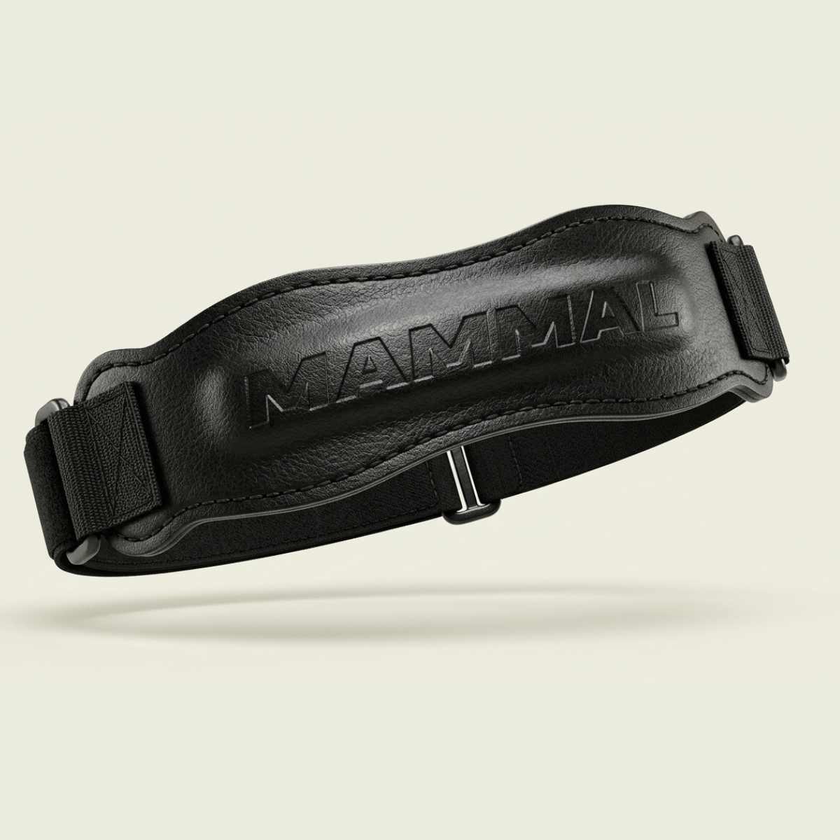 Mammal Strength knee patella strap black adjustable knee support for running, gym and weightlifti