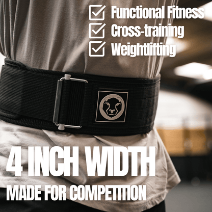 Nylon Weightlifting Belt "4 - Mammal Strength