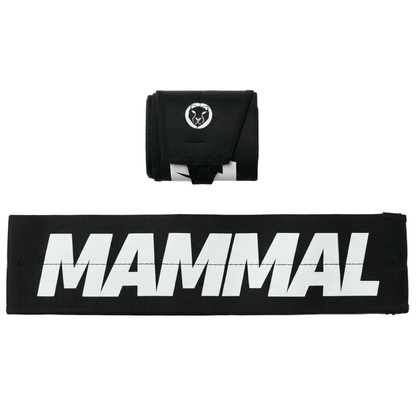 Mammal Strength lightweight tie string wrist wraps for gym training and weightlifting support