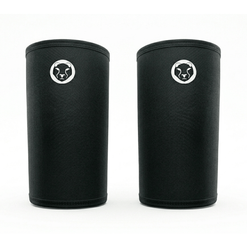 Mammal V3 7mm straight cuff knee sleeves for weightlifting and powerlifting support
