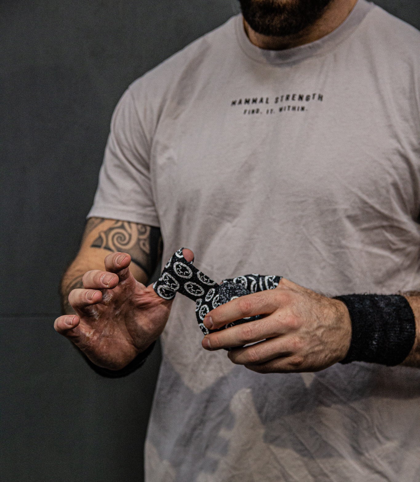 Black Thumb & Weightlifting Tape - Mammal Tape 9-Metre Rolls (4-Pack) - wholesale - Mammal Strength