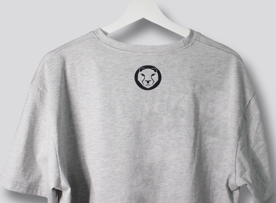 Mammal Strength Grey Print Tee - Mammal Strength