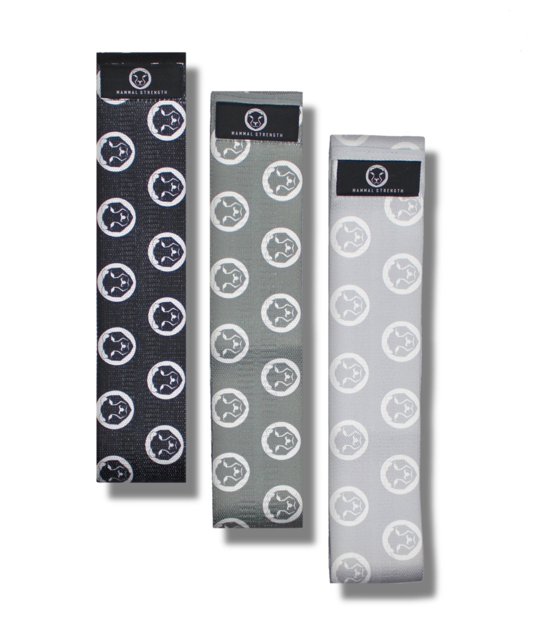 Mammal Strength Muscle Activation Bands - 3 Piece Resistance Band Set - Mammal Strength