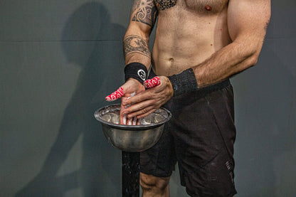 Wrist sweatbands pair for CrossFit and high-intensity training – Mammal Strength