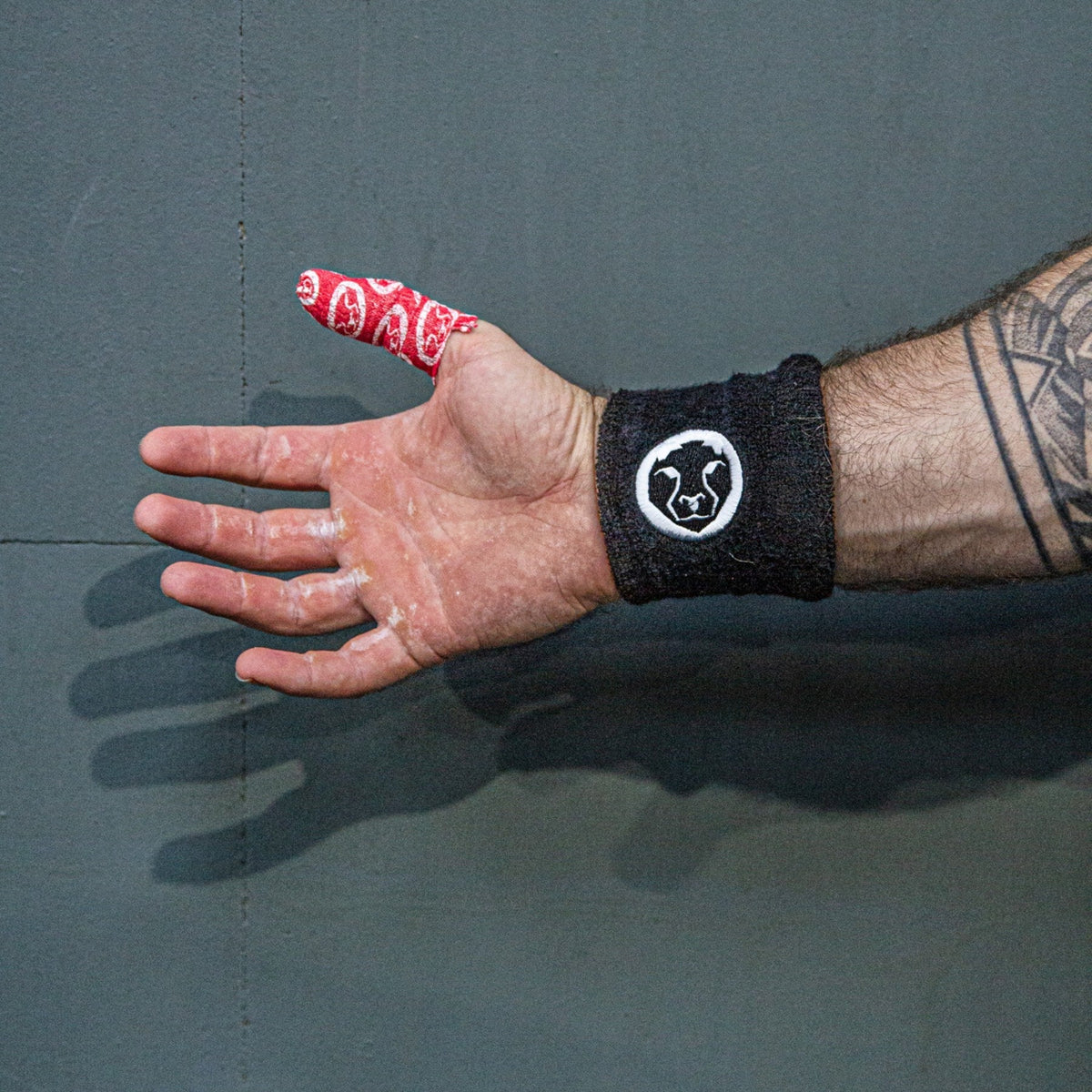 Wrist sweatbands pair for CrossFit and high-intensity training – Mammal Strength
